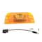 Truck-Lite Led, Yellow Rectangular, 8 Diode, Marker Clearance Light, Pc, 2 Screw Forget M/C, .180 21075Y - alternate 4